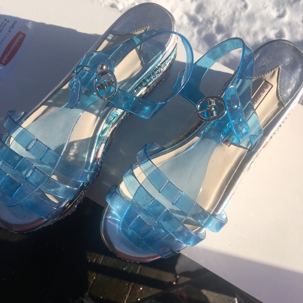 Sophia Webster platform jelly sandals